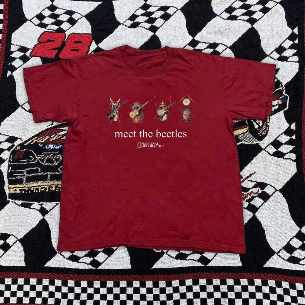 2000S National Geographic Meet The Beetles T-Shirt